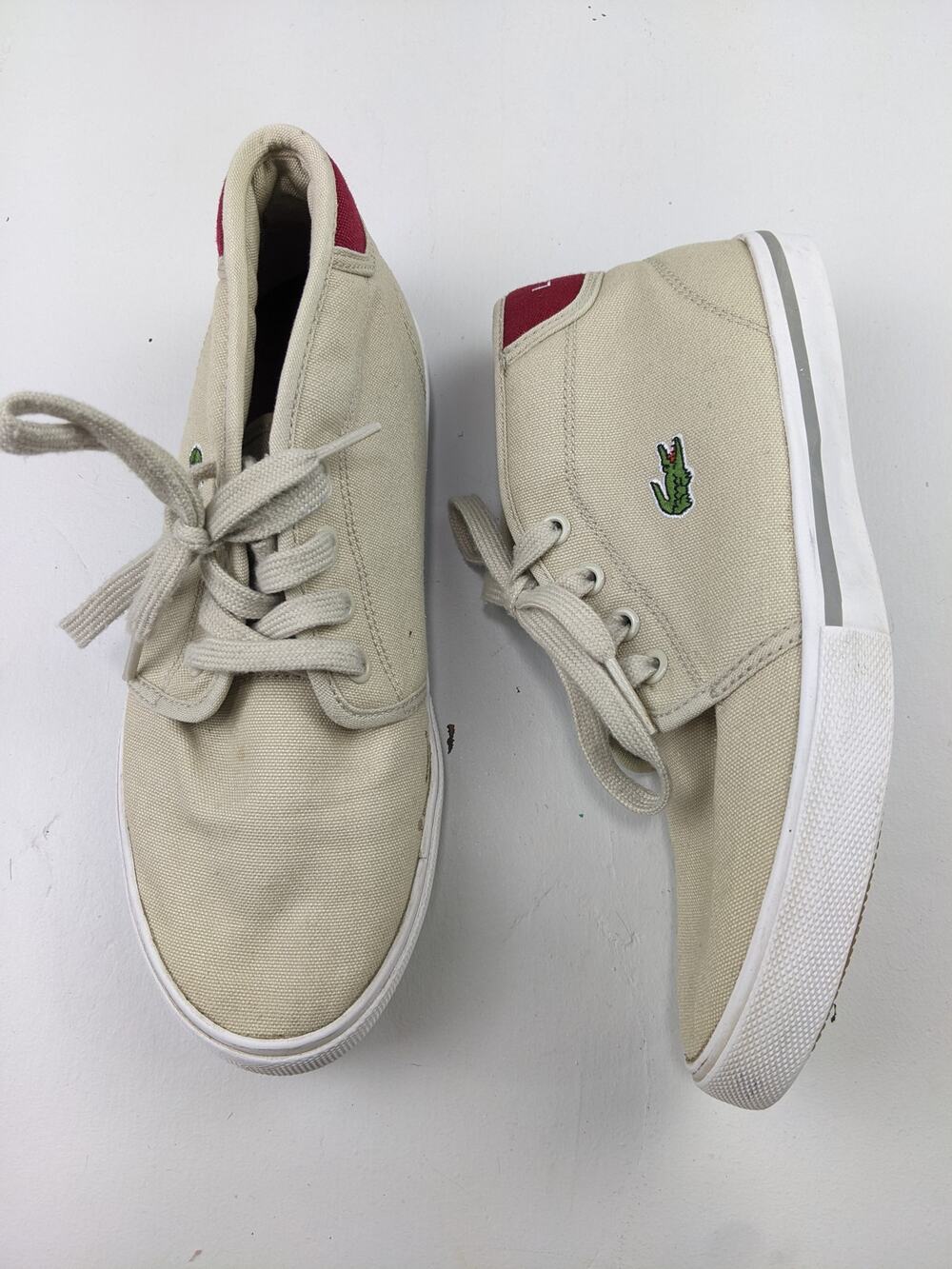 Lacoste Retro Tan Hightops - Youth 3
